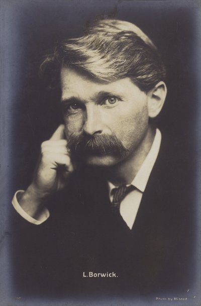 Leonard Borwick, pianista da concerto inglese (1868-1925) da English Photographer
