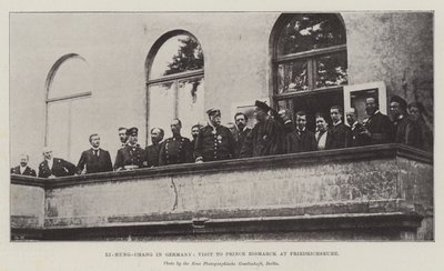 Li-Hung-Chang in Germania, visita al Principe Bismarck a Friedrichsruhe da English Photographer