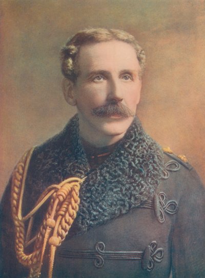 Tenente colonnello W. D. Otter. Comandante del Royal Canadian Regiment of Infantry, Sud Africa da English Photographer