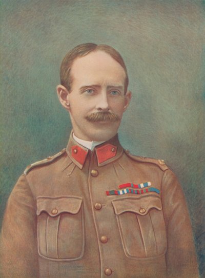 Tenente Generale Ian Hamilton. Comandante della Divisione di Fanteria Montata, Forza di Campo Sudafricana da English Photographer