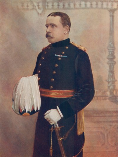 Tenente Generale J. D. P. French, Comandante della Divisione di Cavalleria, Forza di Campo Sudafricana da English Photographer