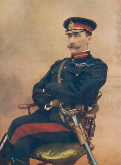 Tenente Generale Sir H. C. Chermside. Comandante della Quattordicesima Brigata in Sudafrica da English Photographer