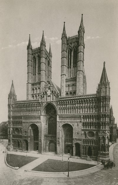 Cattedrale di Lincoln da English Photographer