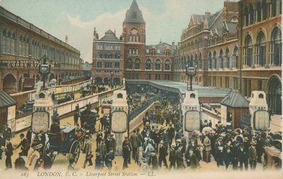 Stazione di Liverpool Street, Londra da English Photographer