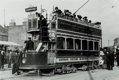Tram Elettrici Uniti di Londra da English Photographer