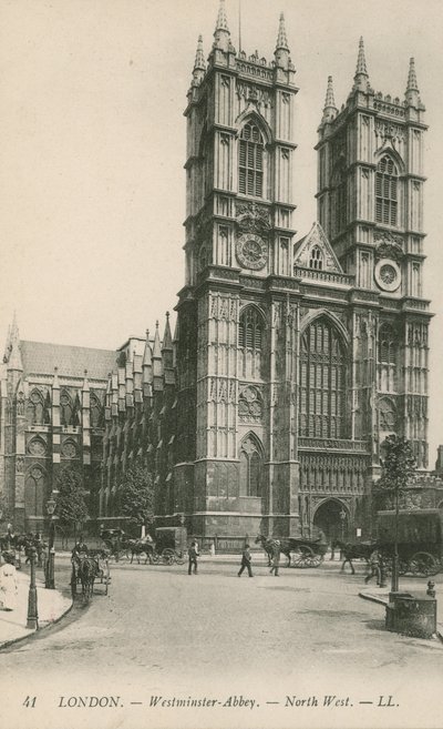 Londra, Abbazia di Westminster, Nord Ovest da English Photographer