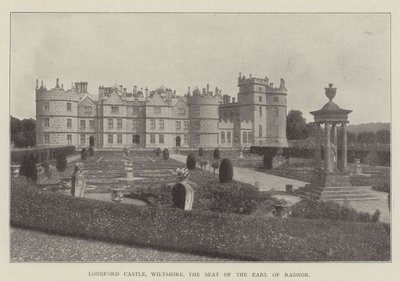 Castello di Longford, Wiltshire, la Residenza del Conte di Radnor da English Photographer