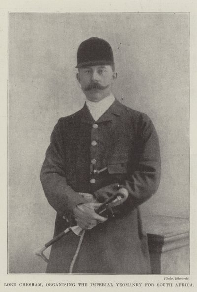Lord Chesham, organizzando la Yeomanry Imperiale per il Sudafrica da English Photographer