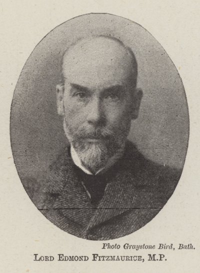 Lord Edmond Fitzmaurice, MP da English Photographer