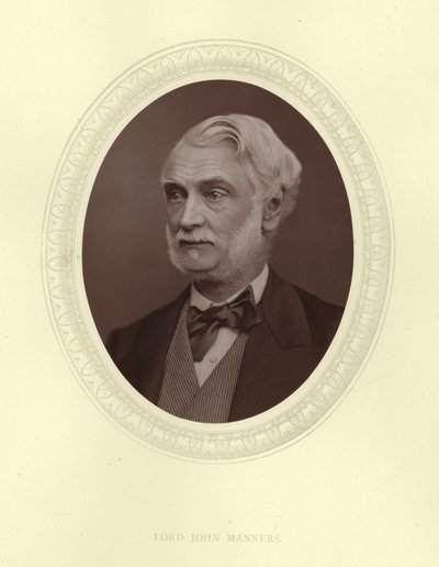 Lord John Manners da English Photographer