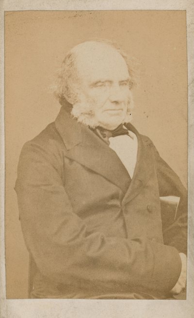 Lord John Russell da English Photographer