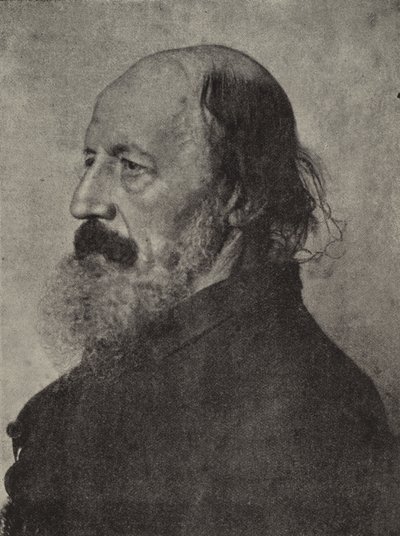Lord Tennyson, Poeta Laureato da English Photographer