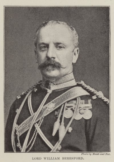 Lord William Beresford da English Photographer