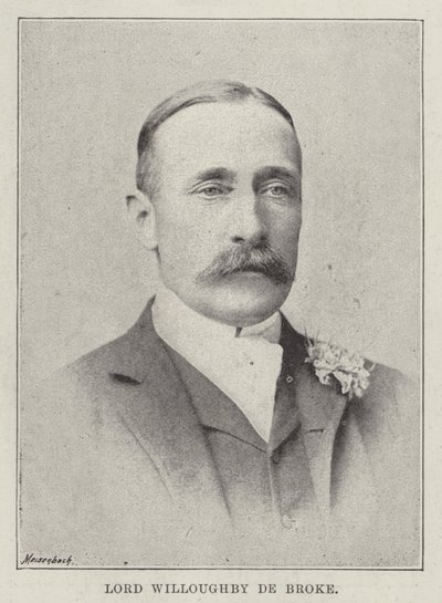 Lord Willoughby de Broke da English Photographer
