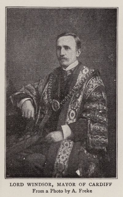 Lord Windsor, sindaco di Cardiff da English Photographer