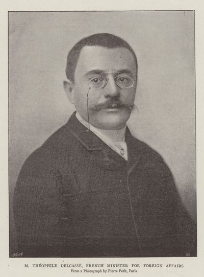 M Theophile Delcasse, ministro degli esteri francese da English Photographer