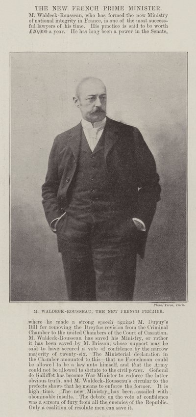 M Waldeck-Rousseau, il nuovo premier francese da English Photographer