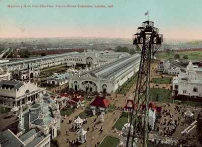 Sale delle macchine da Flip-Flap, The Great White City, Londra da English Photographer