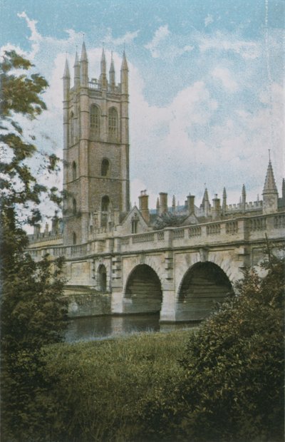 Magdalen College e Ponte da English Photographer