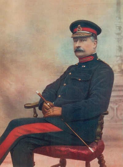 Maggior Generale Charles Edmond Knox. Comandante della Dodicesima Brigata, Sud Africa da English Photographer