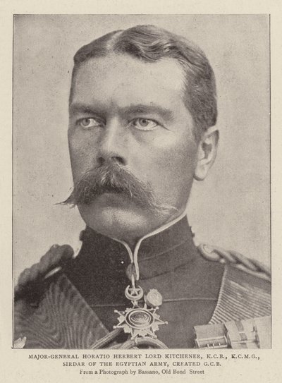 Maggior Generale Horatio Herbert Lord Kitchener, KCB, KCMG, Sirdar dell
