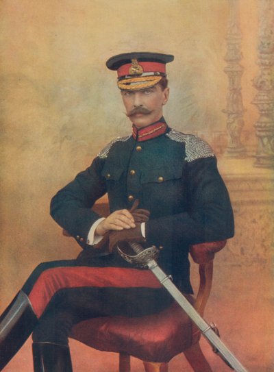 Maggior Generale J. M. Babington. Comandante della Prima Brigata di Cavalleria in Sud Africa da English Photographer