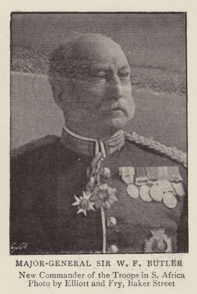 Maggior Generale Sir W F Butler da English Photographer