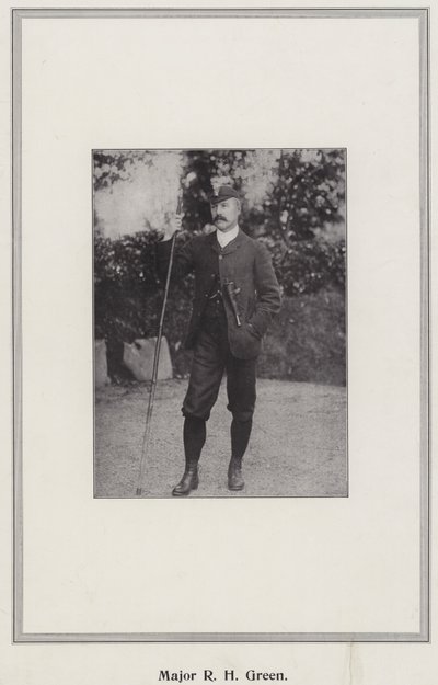 Maggiore R H Green da English Photographer