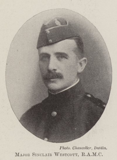 Maggiore Sinclair Westcott, RAMC da English Photographer