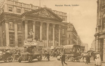 Mansion House, Londra da English Photographer