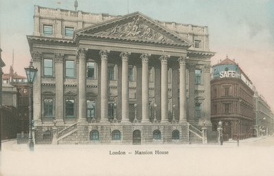 Mansion House, Londra da English Photographer