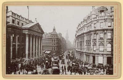 Mansion House, Queen Victoria Street, Poultry, Londra da English Photographer
