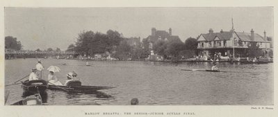 Regata di Marlow, finale dei Senior-Junior Sculls da English Photographer