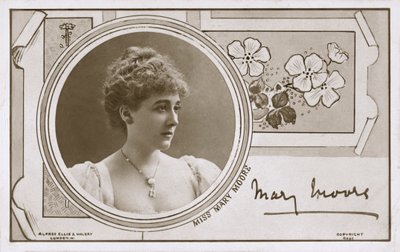 Mary Moore, attrice teatrale inglese da English Photographer