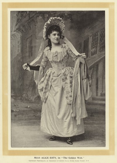 Miss Alice Esty, in The Golden Web da English Photographer