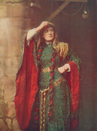 Miss Ellen Terry da English Photographer