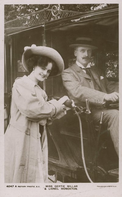 Miss Gertie Millar e Lionel Monckton da English Photographer