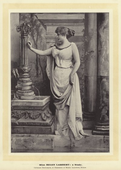 Miss Helen Lambert: uno Studio da English Photographer