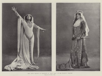 Miss Julia Neilson come Constance in Re Giovanni, al Her Majesty