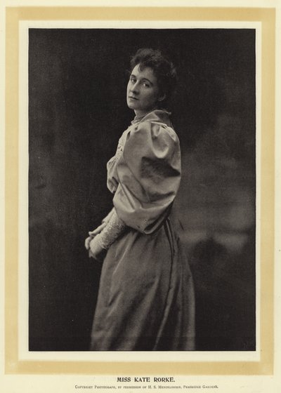 Miss Kate Rorke da English Photographer
