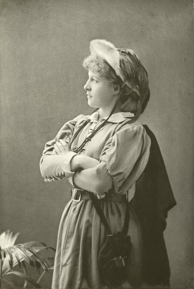 Miss Lily Langtry come Rosalind (incisione) da English Photographer