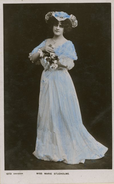 Miss Marie Studholme da English Photographer