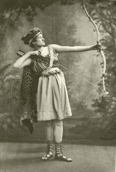 Miss Marion Grey come Ippolita (incisione) da English Photographer