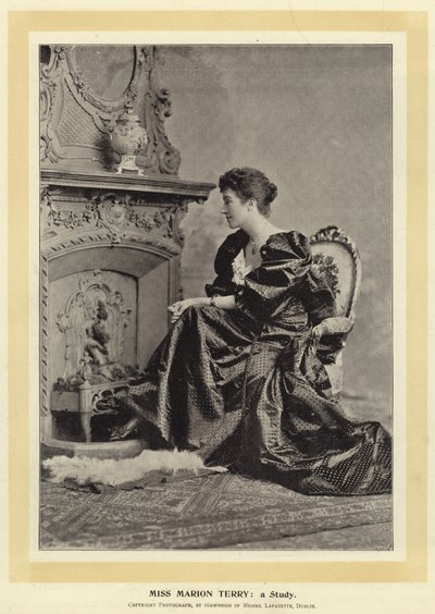 Miss Marion Terry: uno Studio da English Photographer