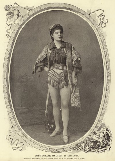 Miss Millie Hylton, come Don Giovanni da English Photographer
