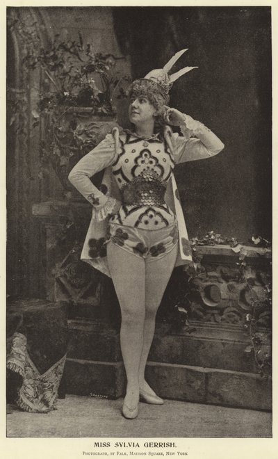 Miss Sylvia Gerrish da English Photographer