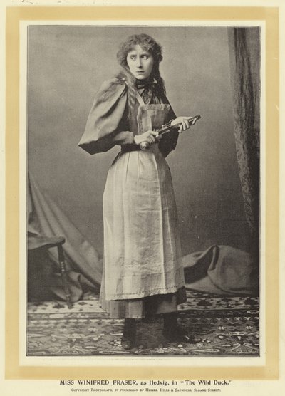 Miss Winifred Fraser, come Hedvig, in L