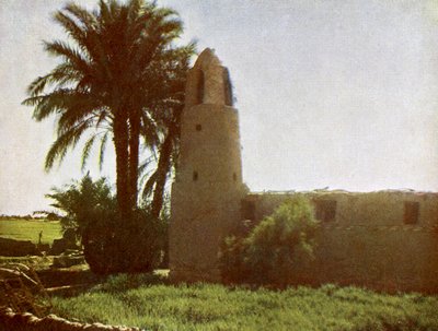 Moschea a Medamut (sobborgo di Tebe) da English Photographer