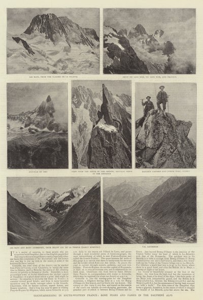 Alpinismo nel sud-ovest della Francia, alcune vette e passi nelle Alpi del Delfinato da English Photographer