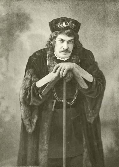 Mr Arthur Bourchier come Jaques (incisione) da English Photographer